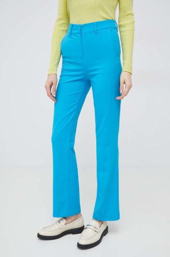 Nohavice United Colors of Benetton dámske, široké, vysoký pás