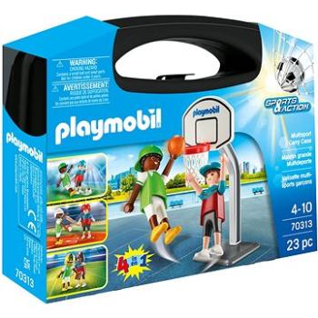 Playmobil Prenosný box veľký – basketbalisti (4008789703132)