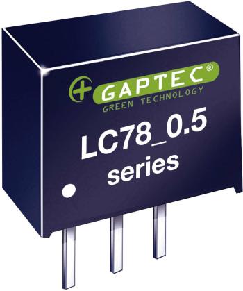Gaptec 10020507 DC / DC menič napätia, DPS 12 V/DC 5 V/DC 500 mA 2.5 W Počet výstupov: 1 x