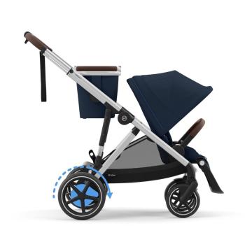 CYBEX Kočík súrodenecký eGazelle S Ocean Blue Gold