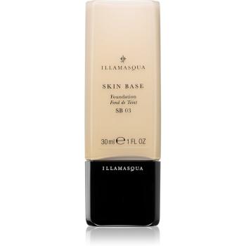 Illamasqua Skin Base dlhotrvajúci zmatňujúci make-up odtieň SB 03 30 ml