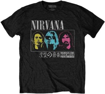 Nirvana Tričko Japan! Black L