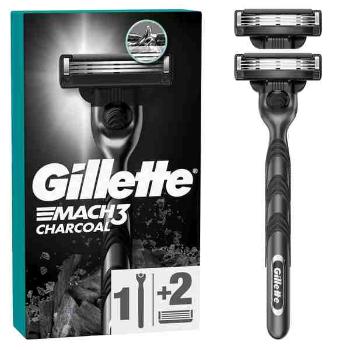 Gillette Mach3 Charcoal Strojček + 2NH