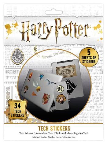 Samolepky Harry Potter, sada 34 ks