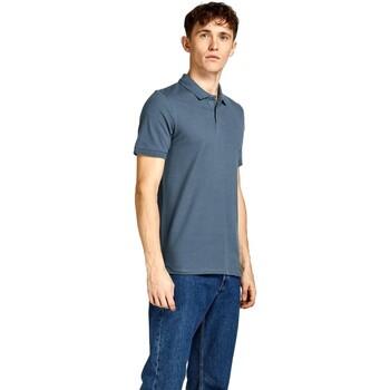 Jack & Jones  Polokošele s krátkym rukávom POLO AZUL CLASICO HOMBRE JACK JONES 12136516  Modrá