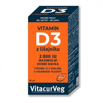 Pharmalife Vitamín D3 z lišajníka 2000 IU kvapky 30 ml