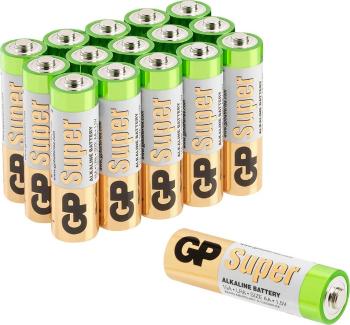 GP Batteries Super 8 +8 gratis mikrotužková batérie typu AAA  alkalicko-mangánová  1.5 V 16 ks