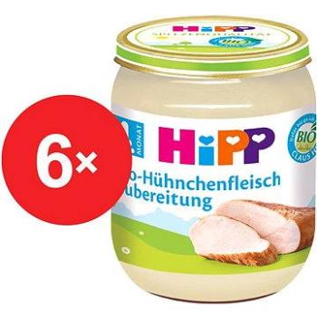 HiPP BIO Kuracie mäso – 6× 125 g (4062300266391)