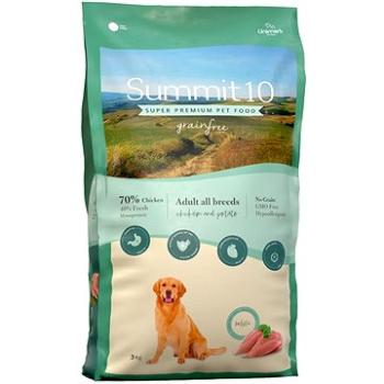 Summit 10 granule Grain Free Adult Dog Kurča so zemiakmi 3 kg (RD-ALL58MP03-CS)