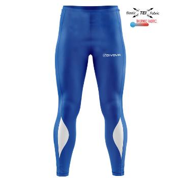 RUNNING LONG PANT AZZURRO Tg. M