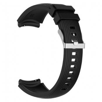 Huawei Watch GT/GT2 46mm Silicone Davis remienok, Black