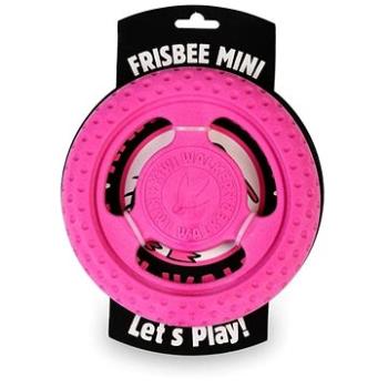 Kiwi Walker Lietajúci & plávací frisbee Mini z TPR peny ružový 16 cm (8596080008262)