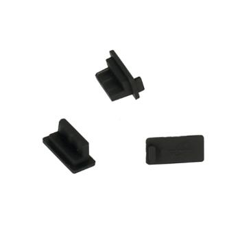 Záslepka pre konektor USB 10ks Black