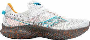 Saucony Kinvara 14 Mens Shoes White/Gravel 44,5