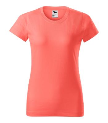 MALFINI Dámske tričko Basic - Korálová | XS