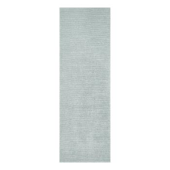 Svetlomodrý behúň Mint Rugs Supersoft, 80 x 250 cm