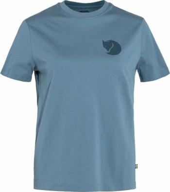 Fjällräven Fox Boxy Logo Tee W Dawn Blue M