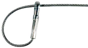 Fischer 45956 oceľové lano drôtové  (Ø x d) 2 mm x 1 m