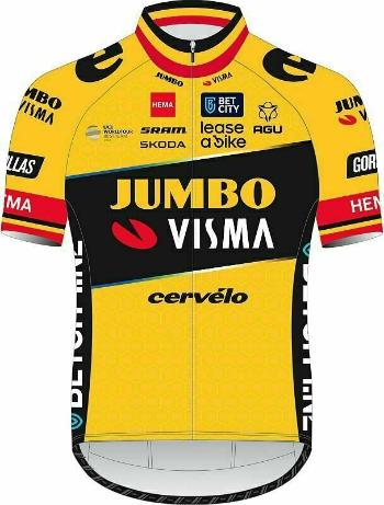 AGU Jumbo-Visma SS Jersey Replica Men Wout Van Aert 2XL