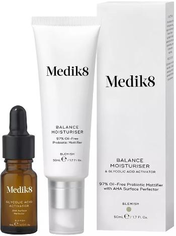 Medik8 Krém pre problematickú pleť Balance Moisturiser & Glycolic Acid Activator (Surface Perfector) 50 ml