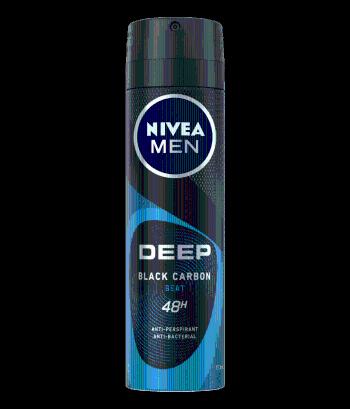 Nivea Men Sprej antiperspirant Deep Beat