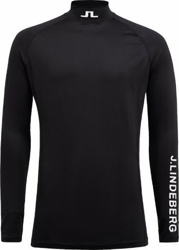 J.Lindeberg Aello Soft Compression Top Black 3XL Termo Oblečenie