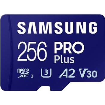 Samsung MicroSDXC 256 GB PRO Plus + SD adaptér (2023) (MB-MD256SA/EU)