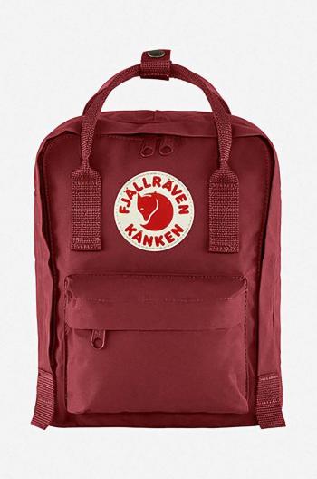 Ruksak Fjallraven Kanken Mini F23561.326-326, červená farba, malý, s nášivkou