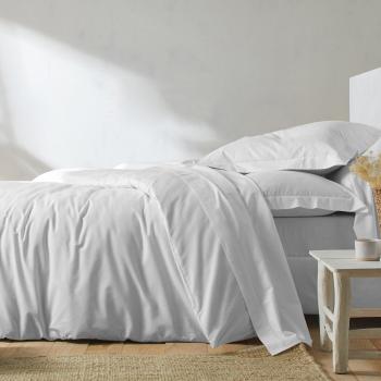 Blancheporte Jednofarebná posteľná bielizeň, zn. Colombine, bio bavlna biela obliečka na vank. 50x70cm+lem