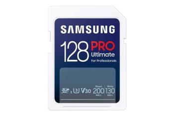 Samsung SDXC PRE ULTIMATE/SDXC/128GB/200MBps/UHS-I U3,V30