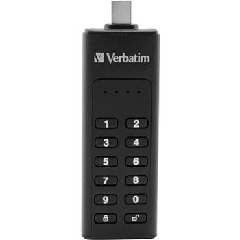 VERBATIM Keypad Secure Drive USB-C 128GB USB 3.1 (49432)