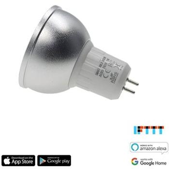 iQ-Tech SmartLife MR16, WiFi žiarovka G13, 5 W, farebná (iQTMR16)