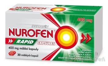 NUROFEN Rapid 400 mg proti bolesti a horúčke 30 kapsúl