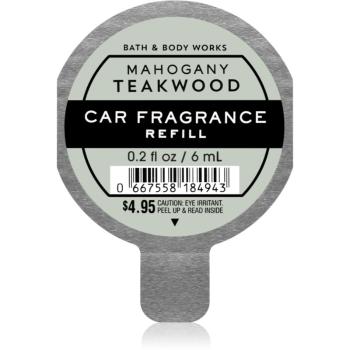 Bath & Body Works Mahogany Teakwood vôňa do auta náhradná náplň 6 ml