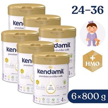 Kendamil Premium 4 HMO+ (6× 800 g) (5056000506016) + ZDARMA Mliečna kaša Kendamil