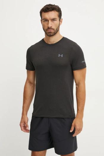 Bežecké tričko Under Armour Seamless Stride zelená farba, vzorované, 1375692