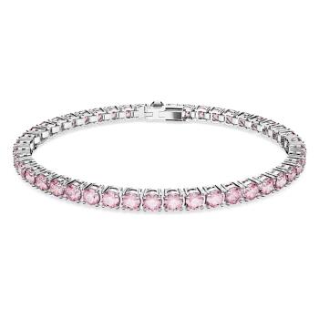 Swarovski Nadčasový náramok s kryštálmi Matrix Tennis 5648932 19 cm