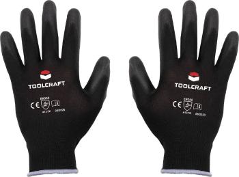 TOOLCRAFT  TO-5621541 polyester, polyuretán pracovné rukavice Veľkosť rukavíc: 7 EN 388 CAT II 1 pár