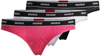 Hugo Boss 3 PACK - dámske tangá HUGO 50523829-960 L