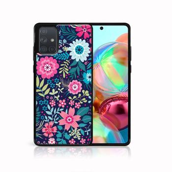 MY ART Silikónový kryt Samsung Galaxy A71 FLORA (038)