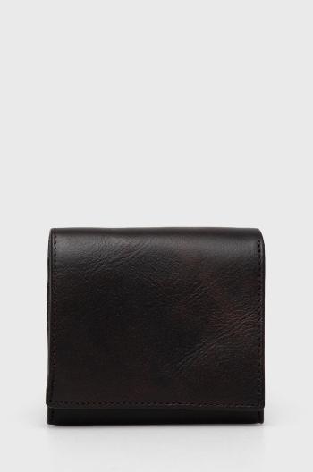 Kožená peňaženka Answear Lab dámska, hnedá farba