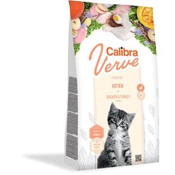 Calibra Cat Verve GF Kitten Chicken & Turkey 750 g NEW (8594062087410)