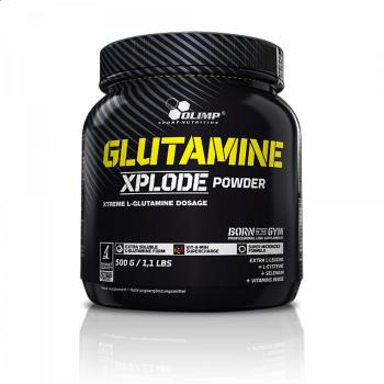 Glutamine Xplode, Olimp, 500 g - Pomaranč