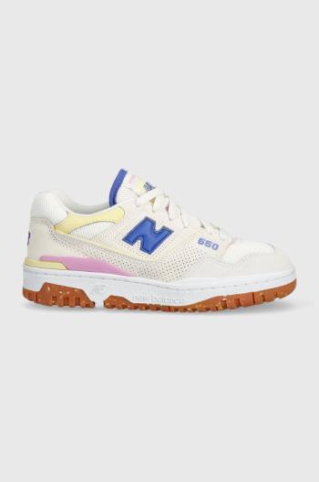 Tenisky New Balance BBW550DB biela farba