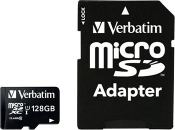 Verbatim Premium pamäťová karta micro SDXC 128 GB Class 10 vr. SD adaptéru