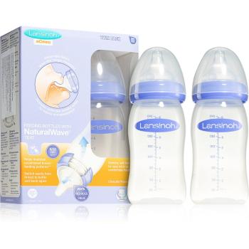 Lansinoh NaturalWave dojčenská fľaša 2 ks Medium 2x240 ml