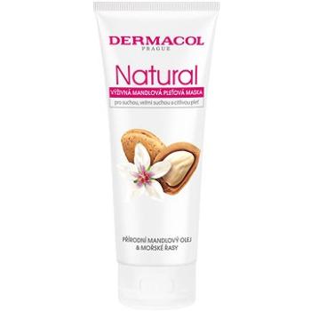DERMACOL Natural Výživná mandľová pleťová maska 100 ml (8595003124294)