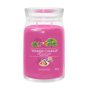 Yankee Candle Aromatická sviečka Signature sklo veľké Art in the Park 567 g