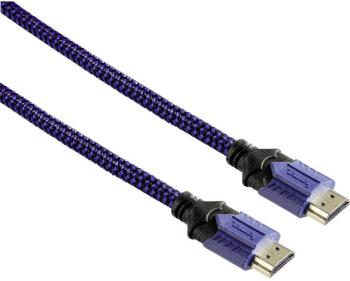 Hama HDMI prepojovací kábel #####HDMI-A Stecker, #####HDMI-A Stecker 2.50 m modrá 54482 audio return channel, pozlátené