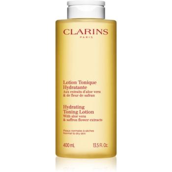 Clarins Cleansing Hydrating Toning Lotion hydratačné tonikum pre normálnu až suchú pleť 400 ml